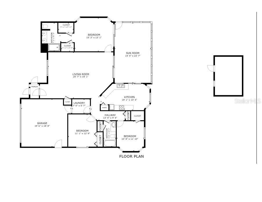 На продажу: $280,000 (3 спален, 2 ванн, 1958 Квадратных фут)