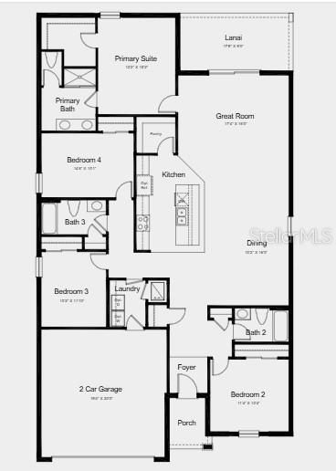 На продажу: $358,999 (4 спален, 3 ванн, 2106 Квадратных фут)