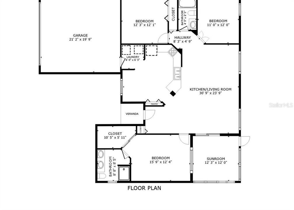На продажу: $219,900 (3 спален, 2 ванн, 1513 Квадратных фут)