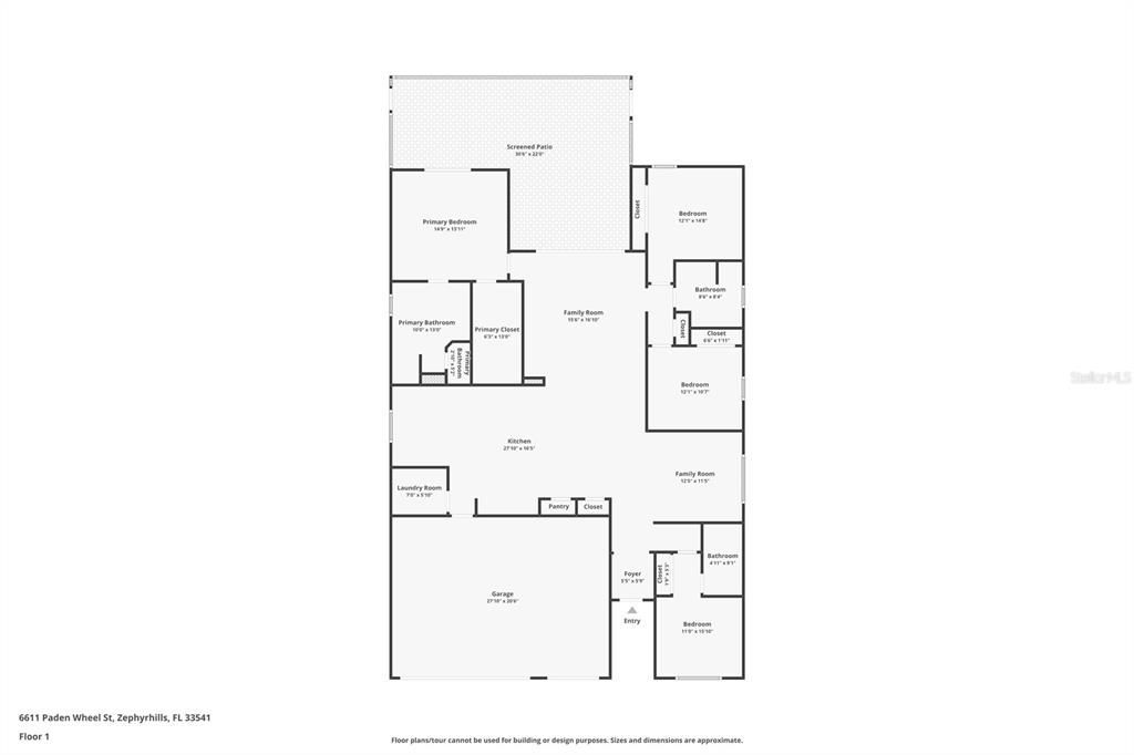На продажу: $420,000 (4 спален, 3 ванн, 2272 Квадратных фут)