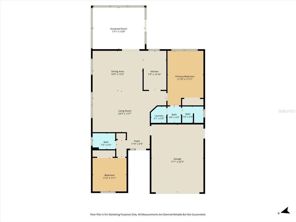 For Sale: $239,900 (2 beds, 2 baths, 1396 Square Feet)