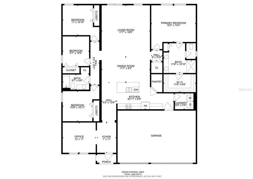 En Venta: $440,000 (4 camas, 2 baños, 2270 Pies cuadrados)