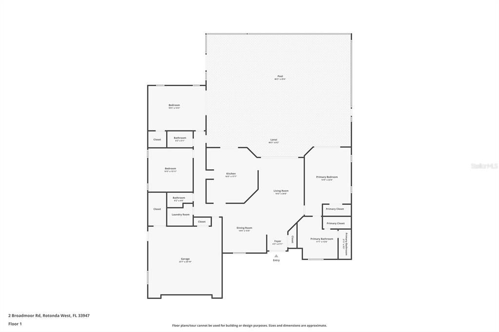 待售: $399,000 (3 贝兹, 2 浴室, 2805 平方英尺)