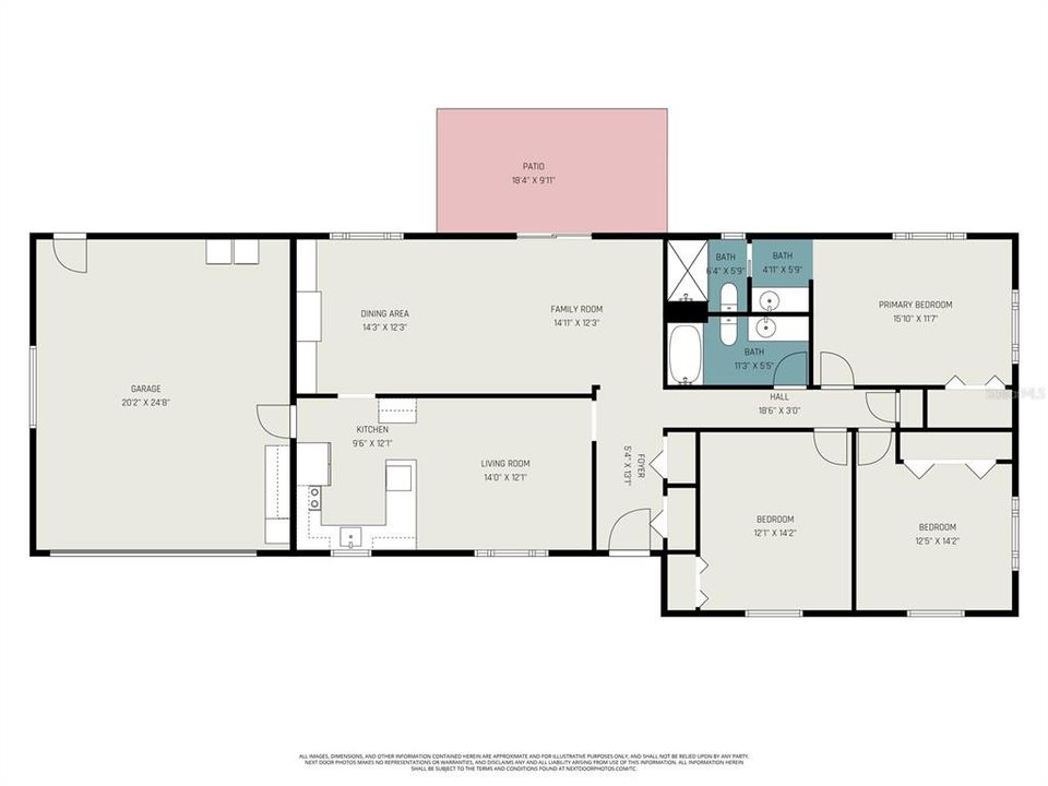 En Venta: $450,000 (3 camas, 2 baños, 1624 Pies cuadrados)