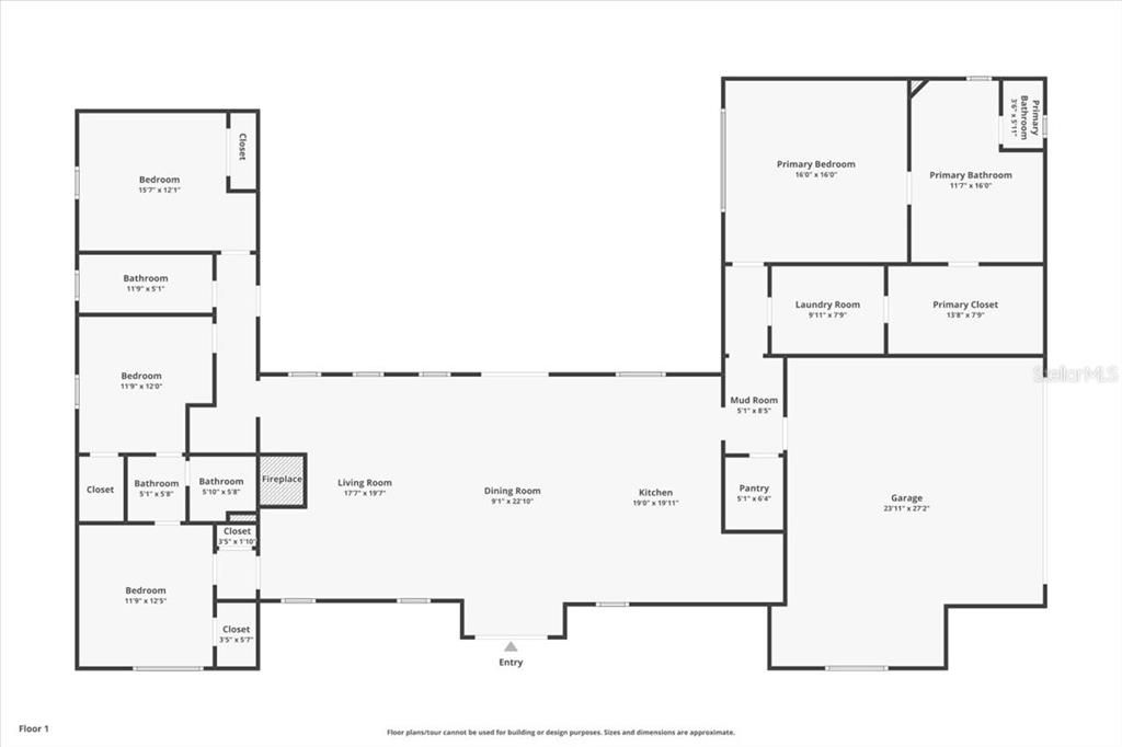 На продажу: $1,249,900 (4 спален, 3 ванн, 3088 Квадратных фут)