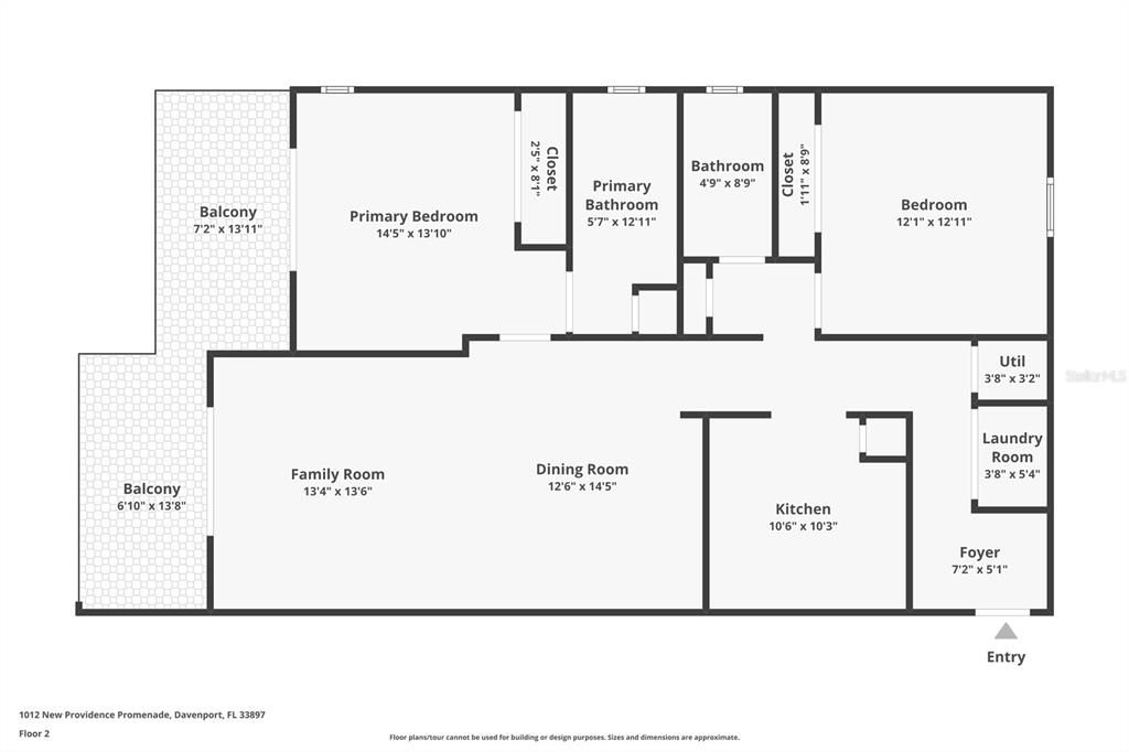 For Sale: $178,000 (2 beds, 2 baths, 1173 Square Feet)