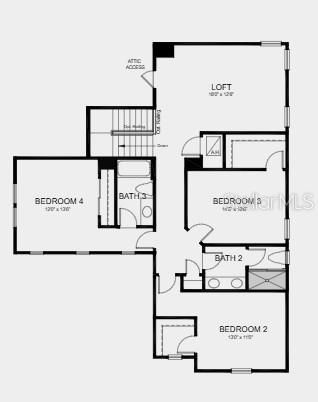 На продажу: $589,184 (4 спален, 3 ванн, 3053 Квадратных фут)
