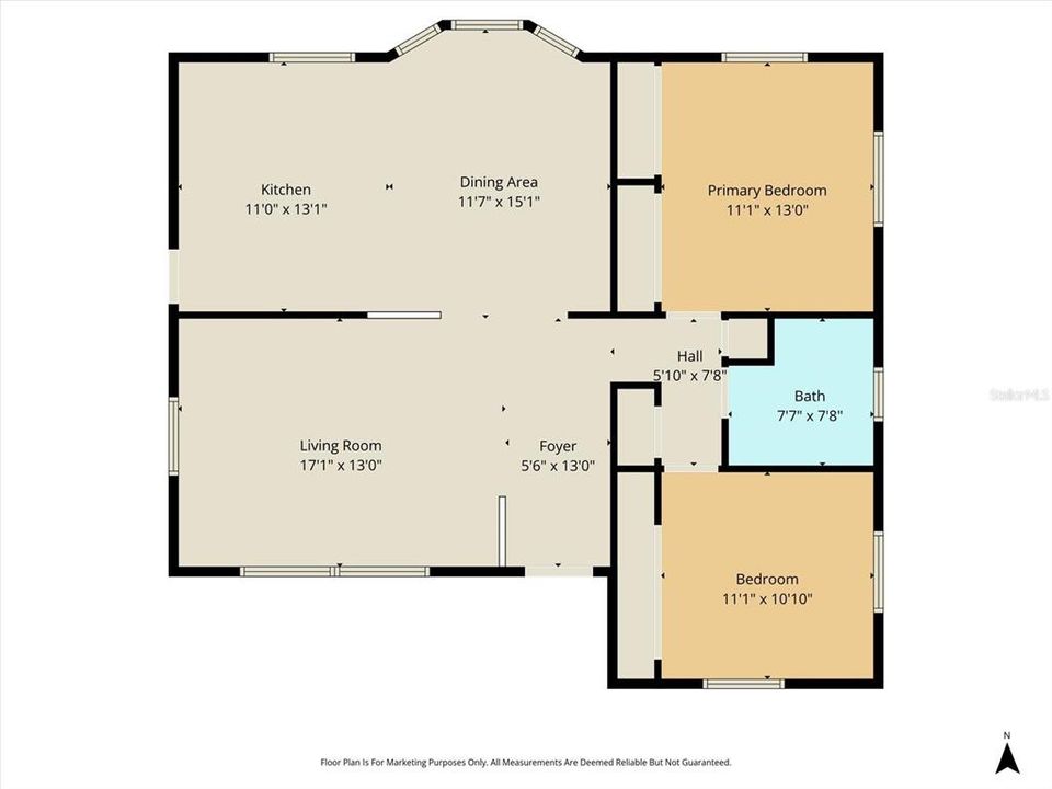 待售: $199,000 (2 贝兹, 1 浴室, 1154 平方英尺)