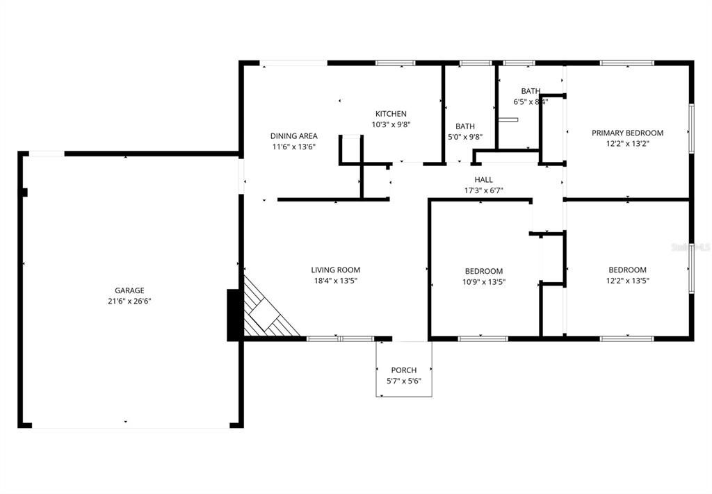 На продажу: $235,000 (3 спален, 2 ванн, 1269 Квадратных фут)