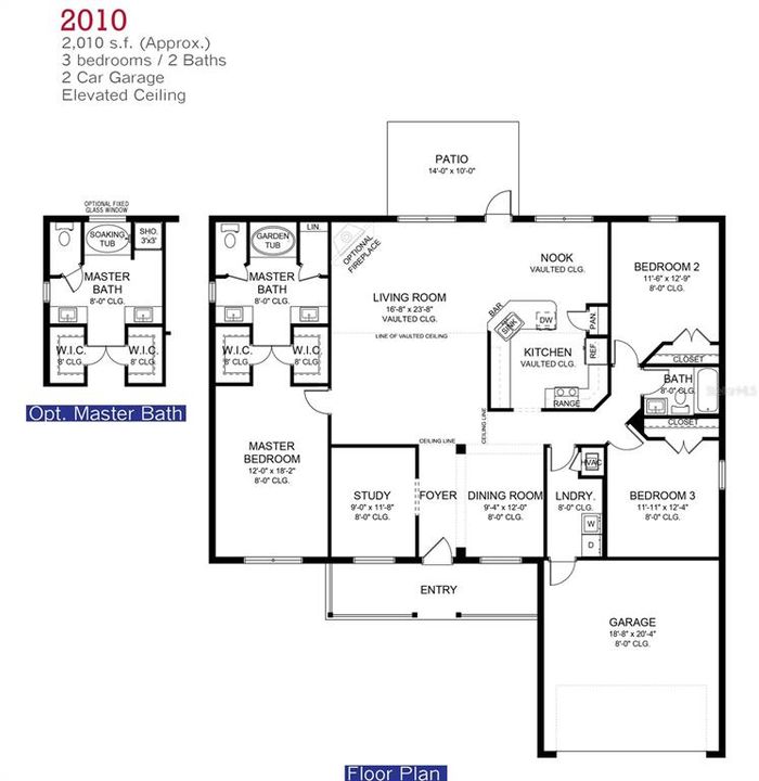 For Sale: $363,700 (3 beds, 2 baths, 2010 Square Feet)