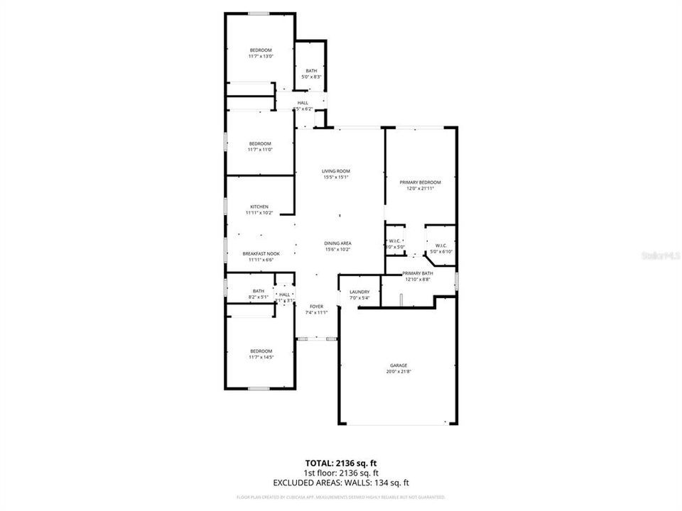 На продажу: $499,000 (4 спален, 3 ванн, 1797 Квадратных фут)