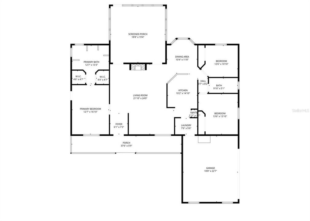 На продажу: $310,000 (3 спален, 2 ванн, 1710 Квадратных фут)