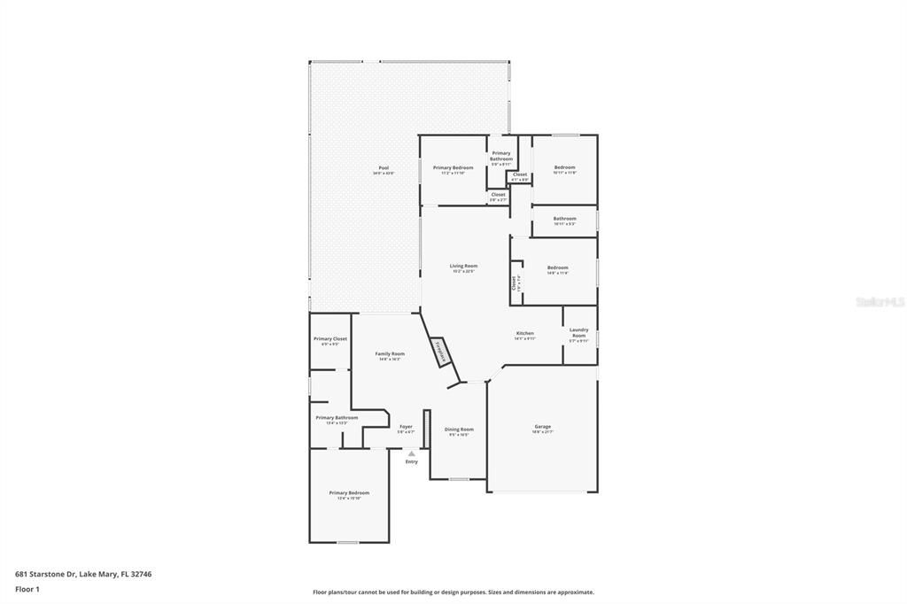 For Sale: $425,000 (4 beds, 3 baths, 2100 Square Feet)