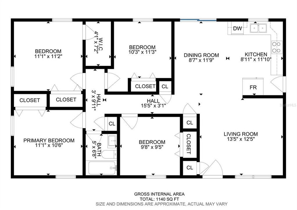 En Venta: $224,900 (4 camas, 2 baños, 1144 Pies cuadrados)
