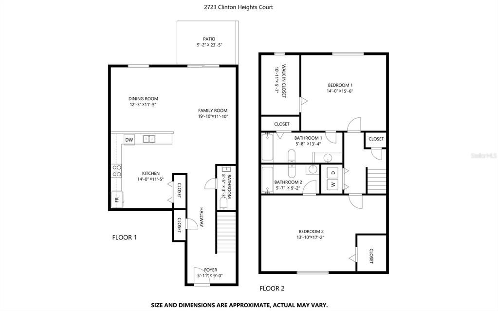 For Sale: $299,000 (2 beds, 2 baths, 1296 Square Feet)