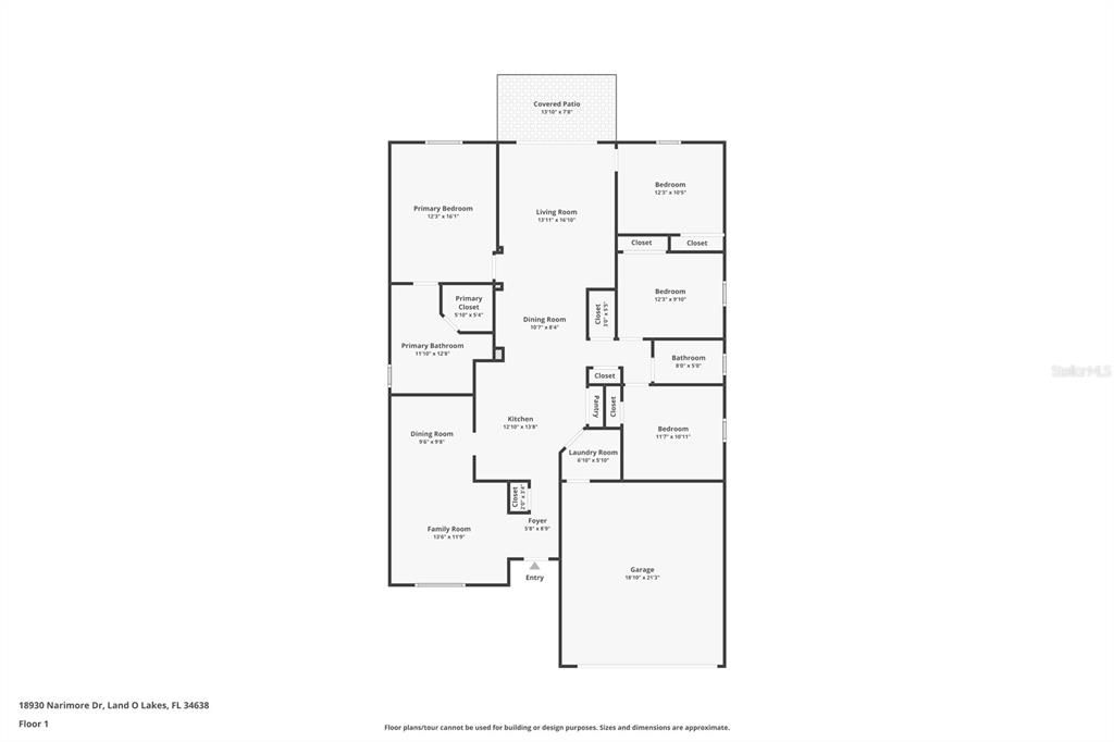На продажу: $349,000 (4 спален, 2 ванн, 1805 Квадратных фут)