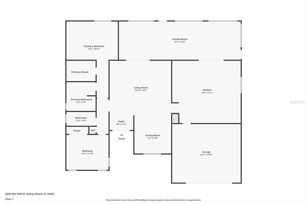 For Sale: $424,900 (2 beds, 2 baths, 2423 Square Feet)
