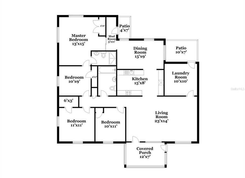 For Rent: $2,496 (4 beds, 2 baths, 1474 Square Feet)