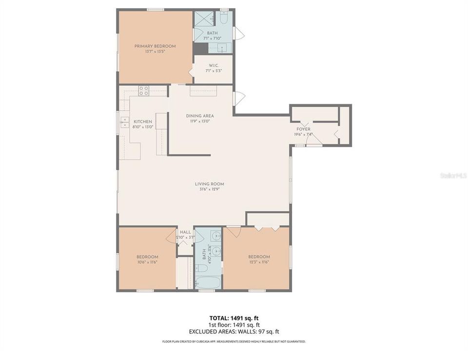 For Sale: $425,000 (3 beds, 2 baths, 1573 Square Feet)