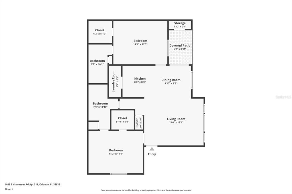 For Sale: $99,900 (2 beds, 2 baths, 934 Square Feet)