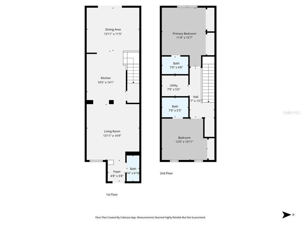 For Sale: $275,000 (2 beds, 2 baths, 1252 Square Feet)