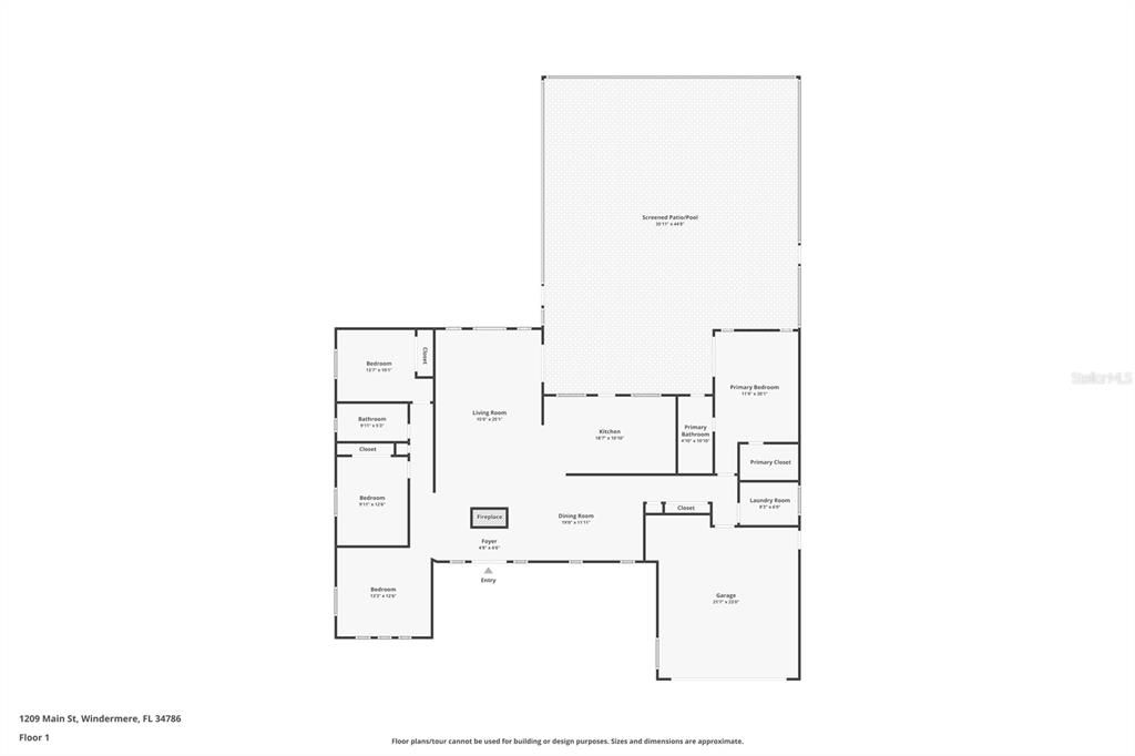 Activo con contrato: $945,000 (3 camas, 2 baños, 2095 Pies cuadrados)