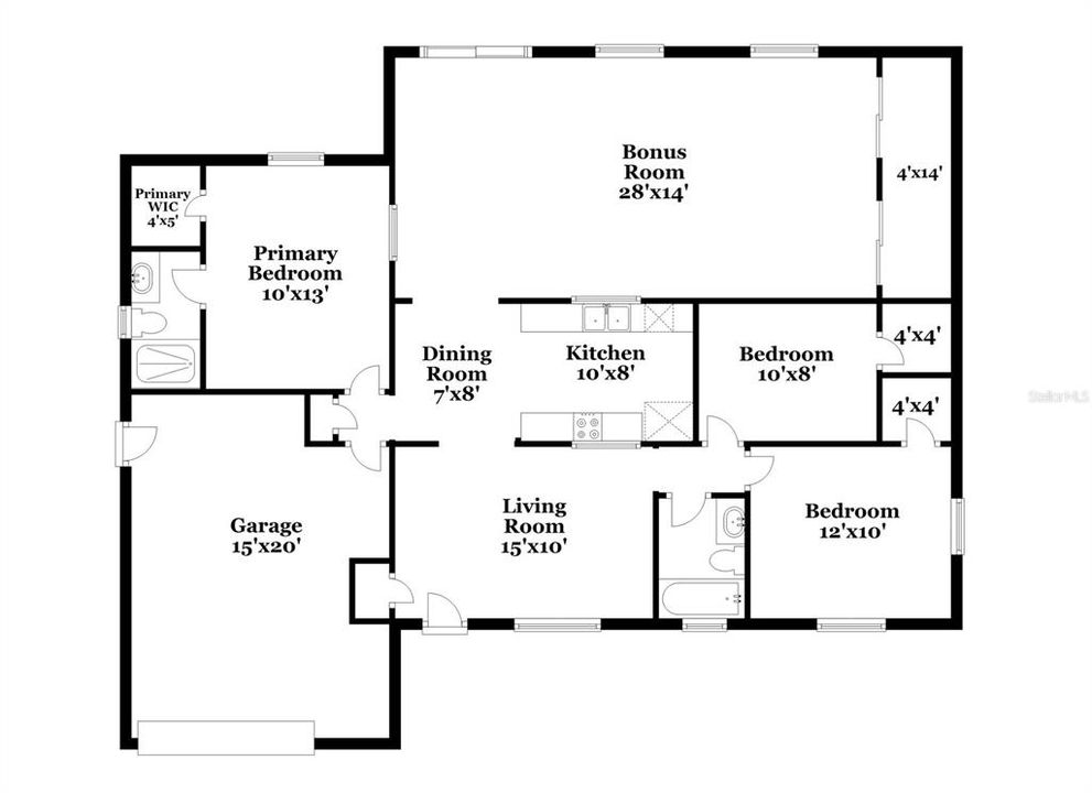 For Rent: $2,275 (3 beds, 2 baths, 1450 Square Feet)