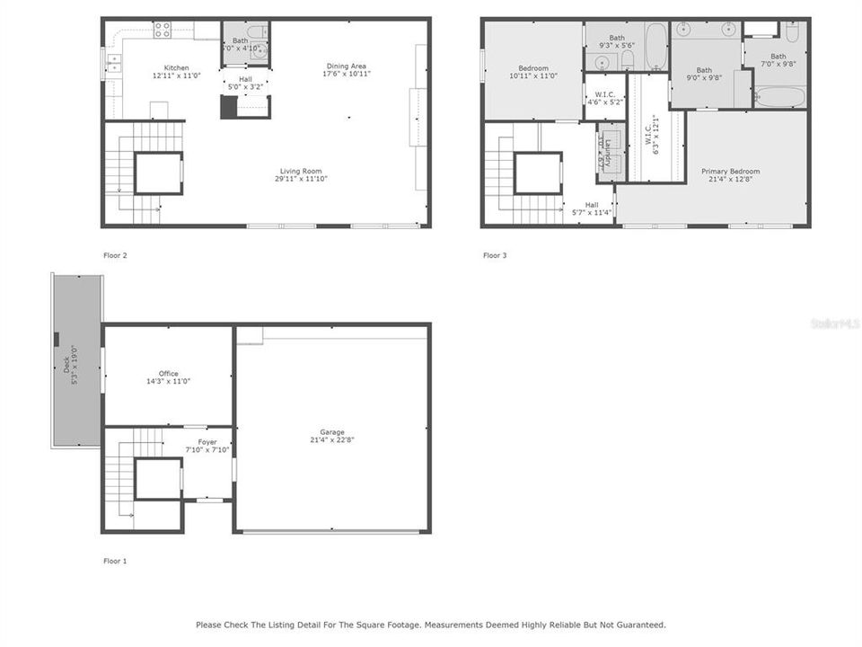 На продажу: $775,000 (3 спален, 2 ванн, 2205 Квадратных фут)