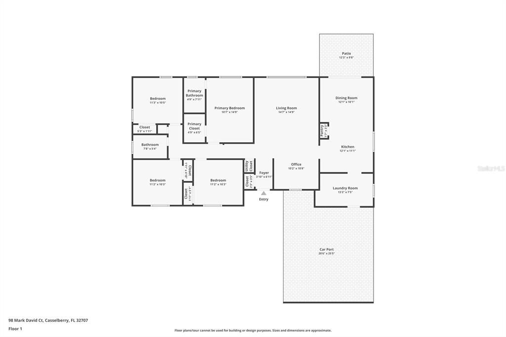 Activo con contrato: $335,000 (4 camas, 2 baños, 1525 Pies cuadrados)