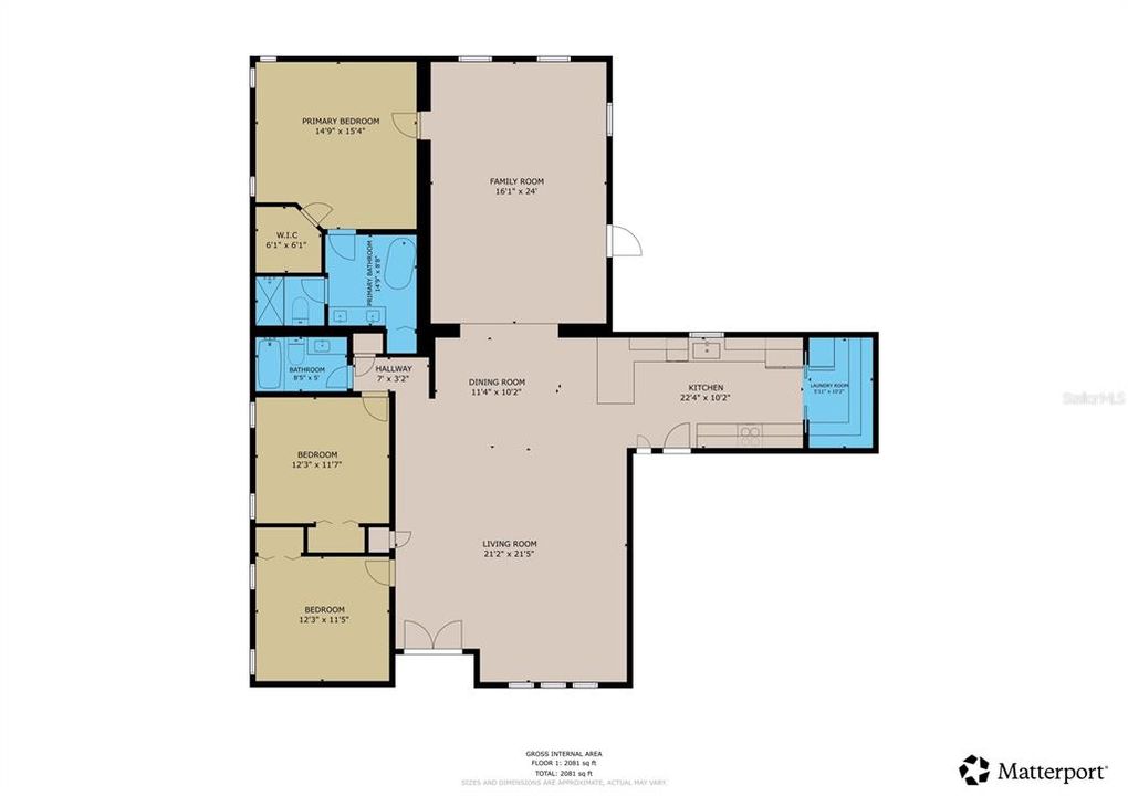 En Venta: $620,000 (3 camas, 2 baños, 2081 Pies cuadrados)