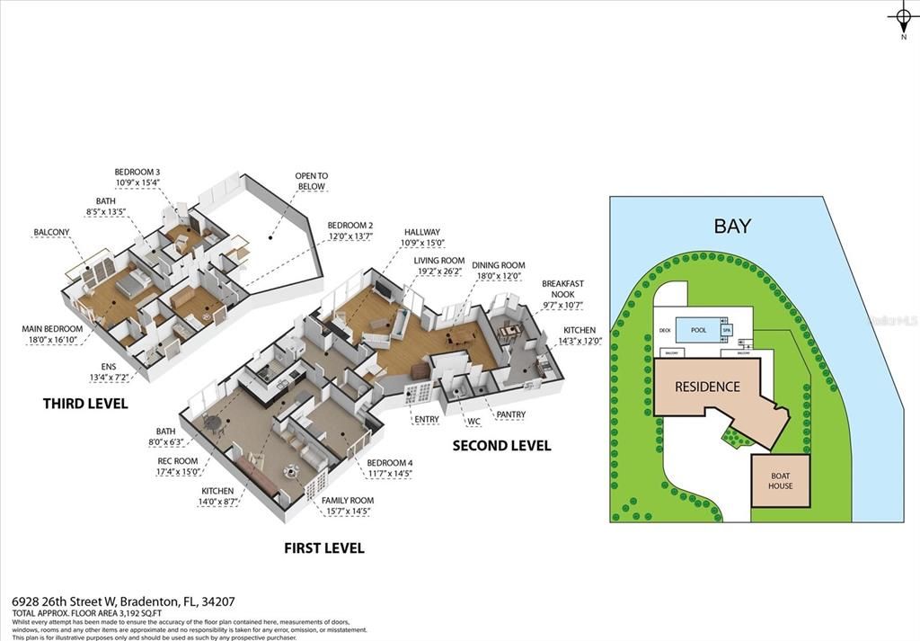 For Sale: $3,900,000 (4 beds, 3 baths, 3601 Square Feet)