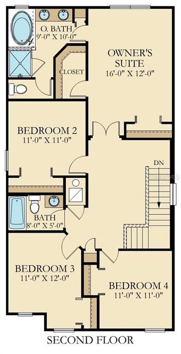 На продажу: $350,000 (4 спален, 2 ванн, 2073 Квадратных фут)