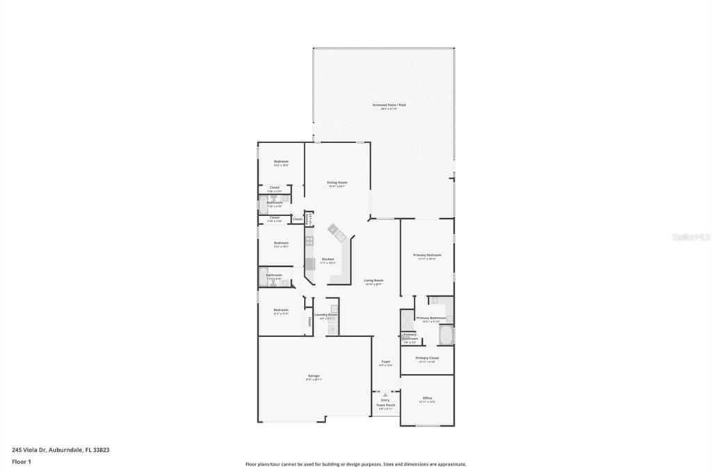 На продажу: $470,900 (4 спален, 3 ванн, 2509 Квадратных фут)