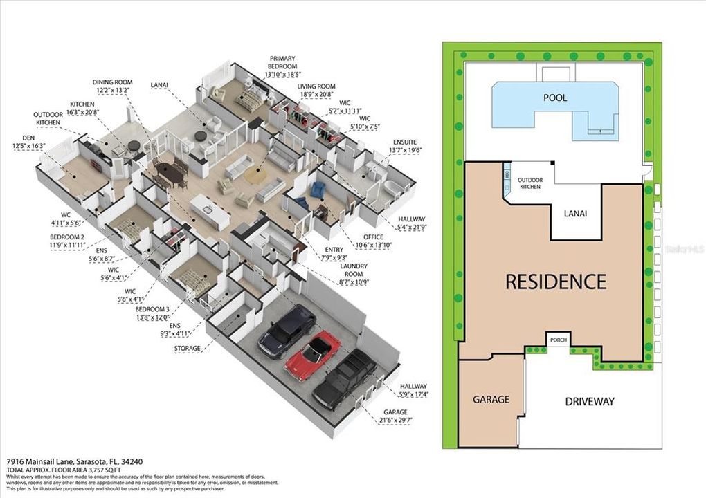 For Sale: $2,249,990 (3 beds, 3 baths, 3217 Square Feet)