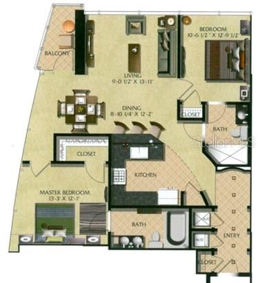 En Venta: $349,900 (2 camas, 2 baños, 1198 Pies cuadrados)