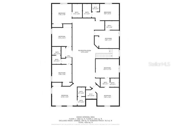 For Sale: $819,000 (10 beds, 8 baths, 4399 Square Feet)