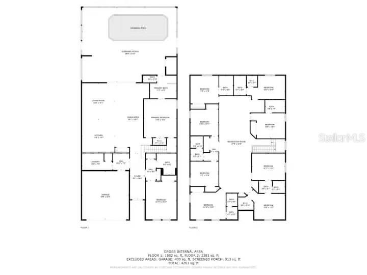 For Sale: $819,000 (10 beds, 8 baths, 4399 Square Feet)