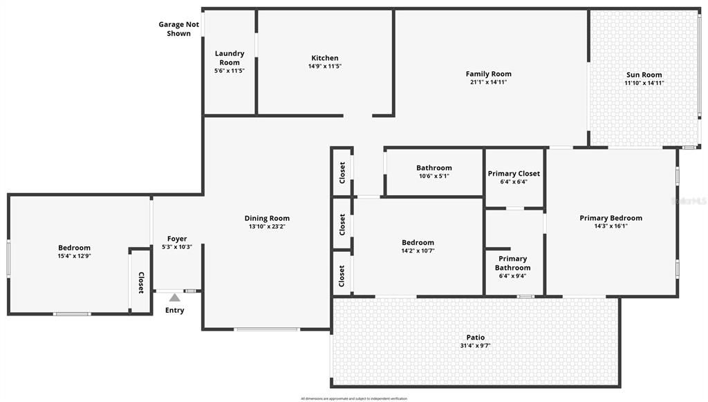 На продажу: $365,000 (3 спален, 2 ванн, 1804 Квадратных фут)