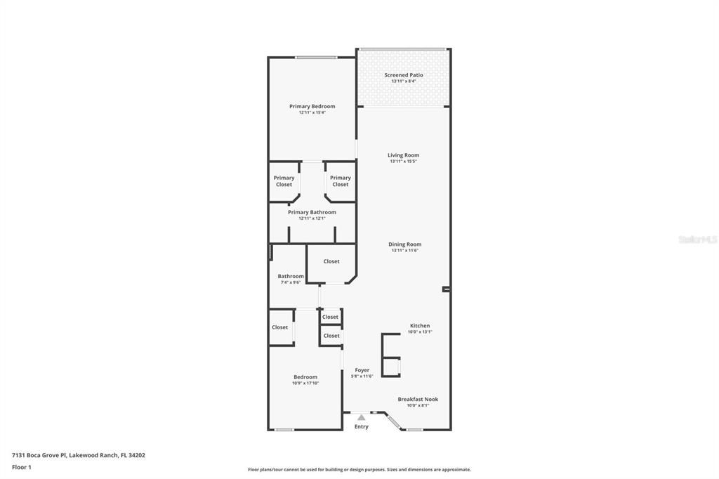 For Sale: $280,000 (2 beds, 2 baths, 1431 Square Feet)