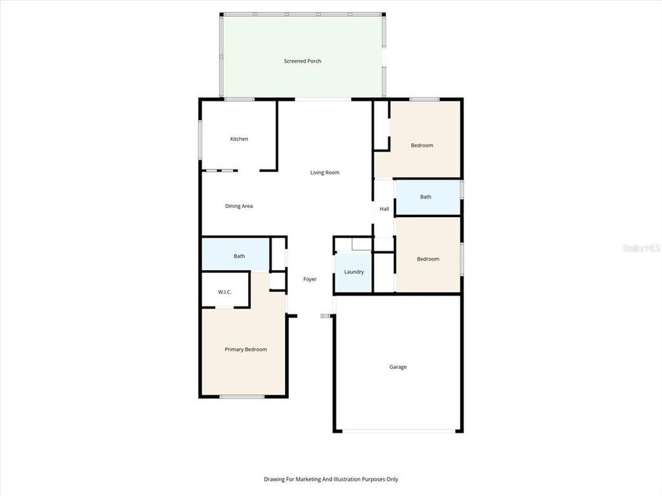 待售: $319,000 (3 贝兹, 2 浴室, 1408 平方英尺)