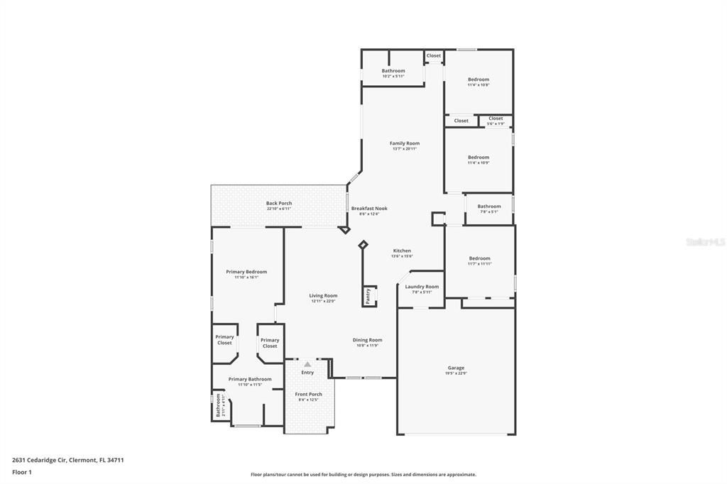 For Sale: $485,000 (4 beds, 3 baths, 2016 Square Feet)