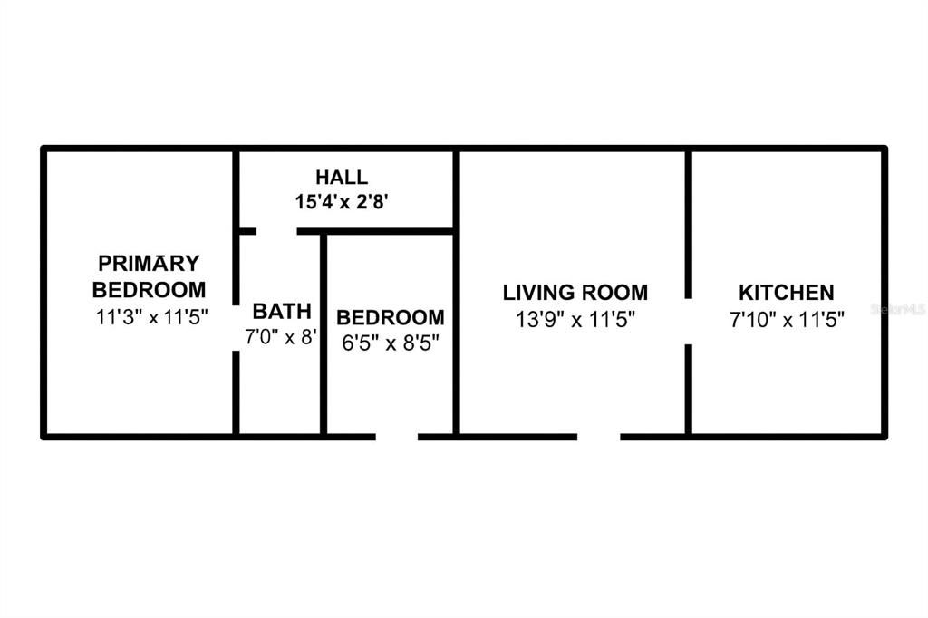 待售: $99,000 (2 贝兹, 1 浴室, 672 平方英尺)