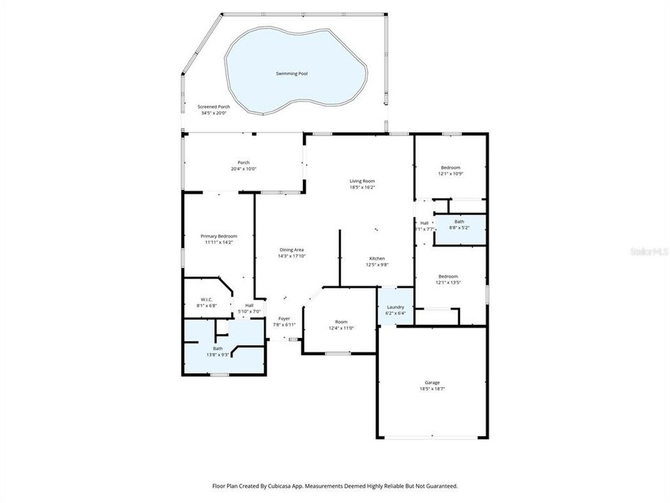 待售: $425,000 (3 贝兹, 2 浴室, 1842 平方英尺)