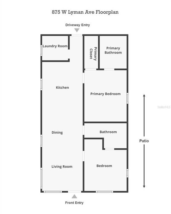 En Venta: $475,000 (2 camas, 2 baños, 760 Pies cuadrados)