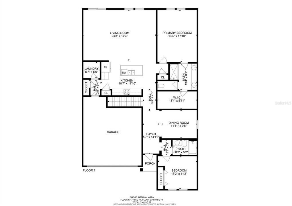 For Sale: $460,000 (6 beds, 3 baths, 3362 Square Feet)