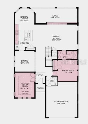 На продажу: $691,374 (5 спален, 4 ванн, 3422 Квадратных фут)