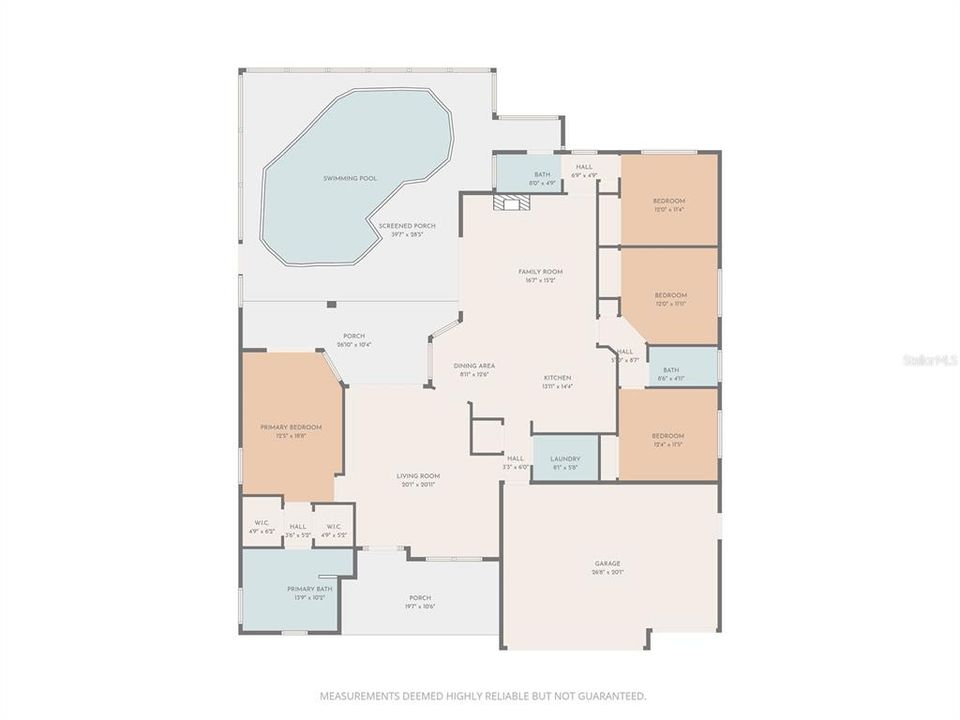 На продажу: $460,000 (4 спален, 3 ванн, 2218 Квадратных фут)