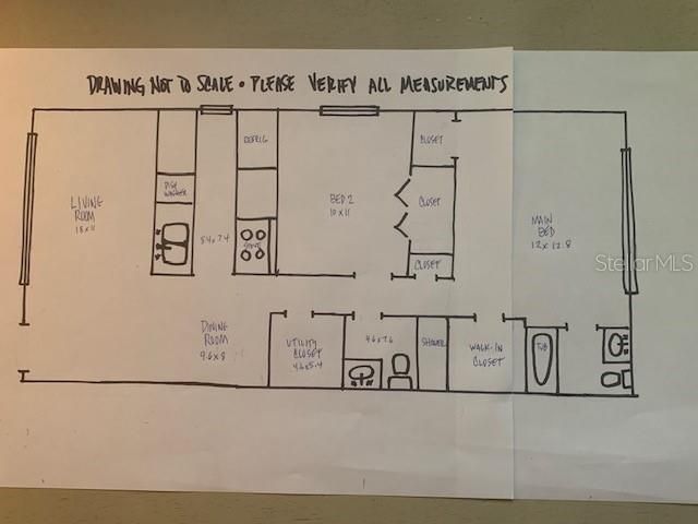 For Sale: $159,000 (2 beds, 1 baths, 837 Square Feet)