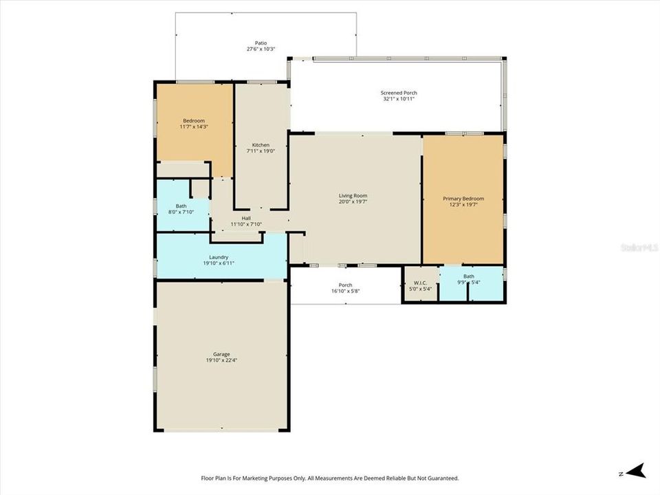 На продажу: $245,000 (2 спален, 2 ванн, 1430 Квадратных фут)