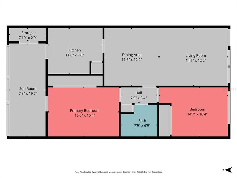 En Venta: $89,000 (2 camas, 1 baños, 1134 Pies cuadrados)